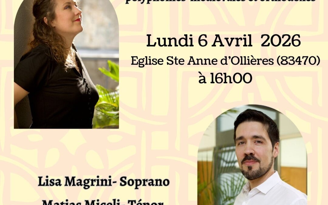 Les Concerts d&rsquo;Avril 2026