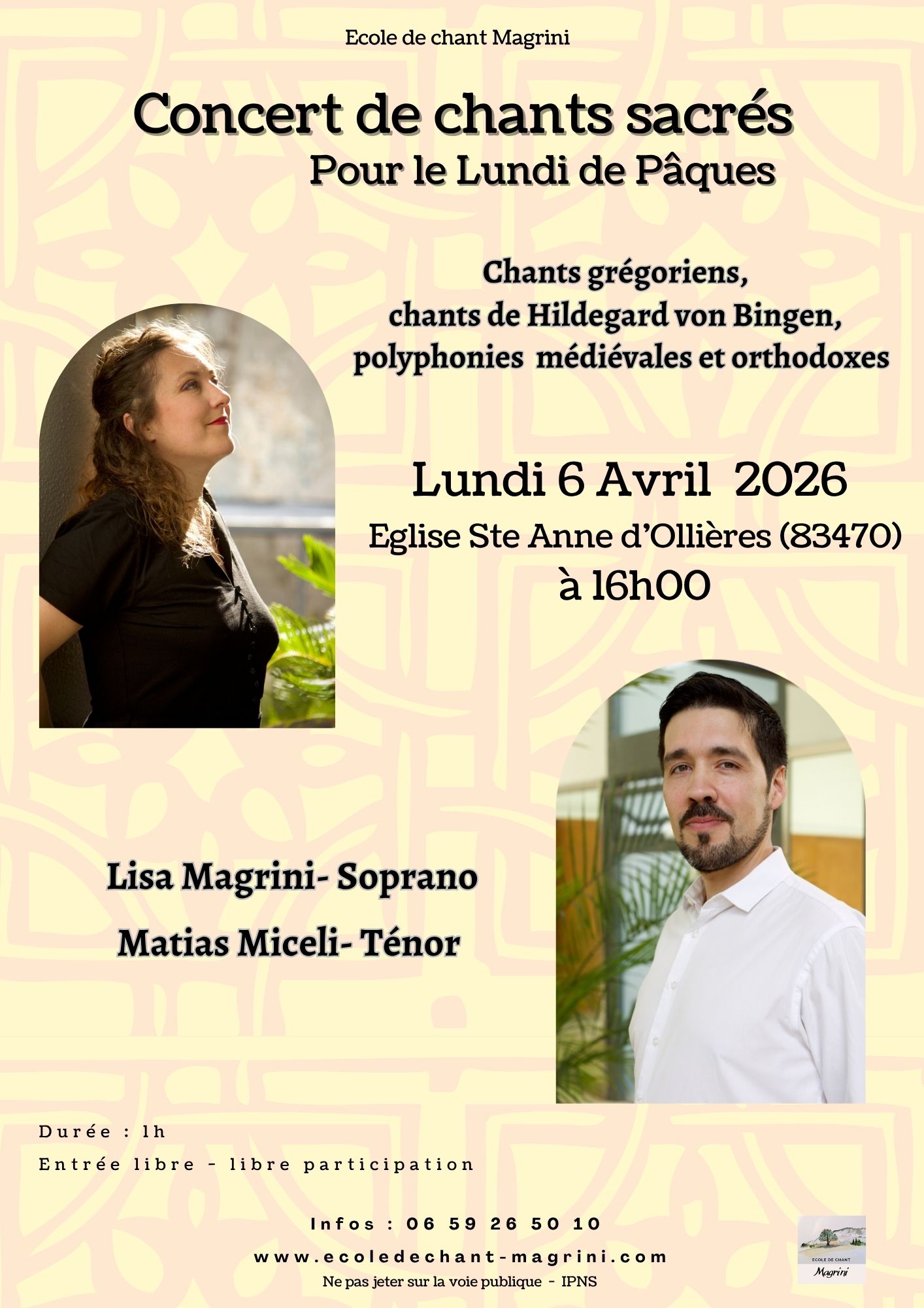 lisa magrini et matias miceli chants sacrés