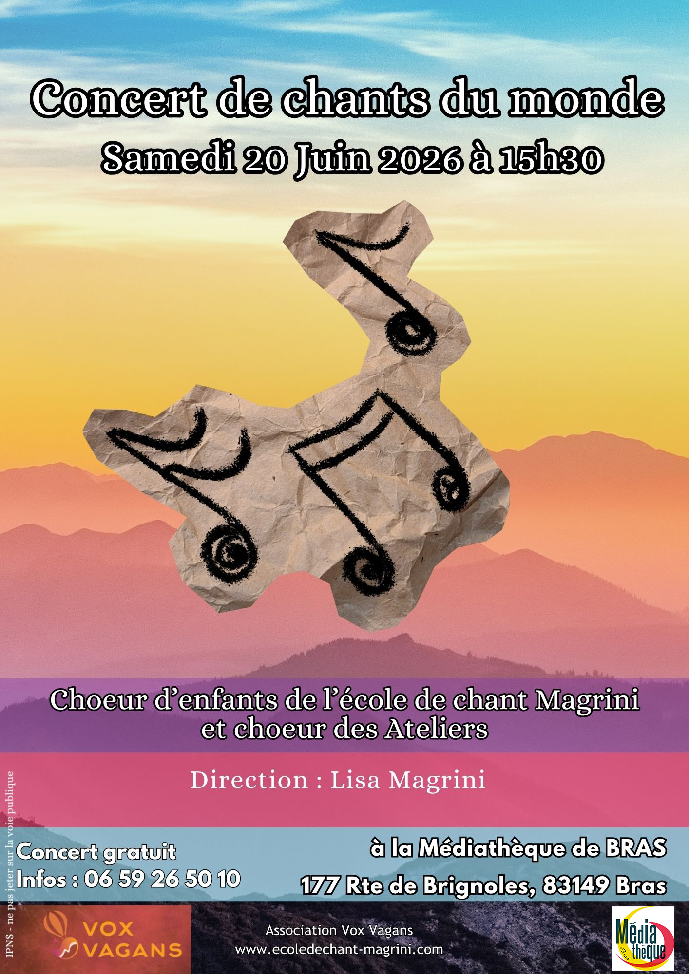 Concert 20 juin 2026