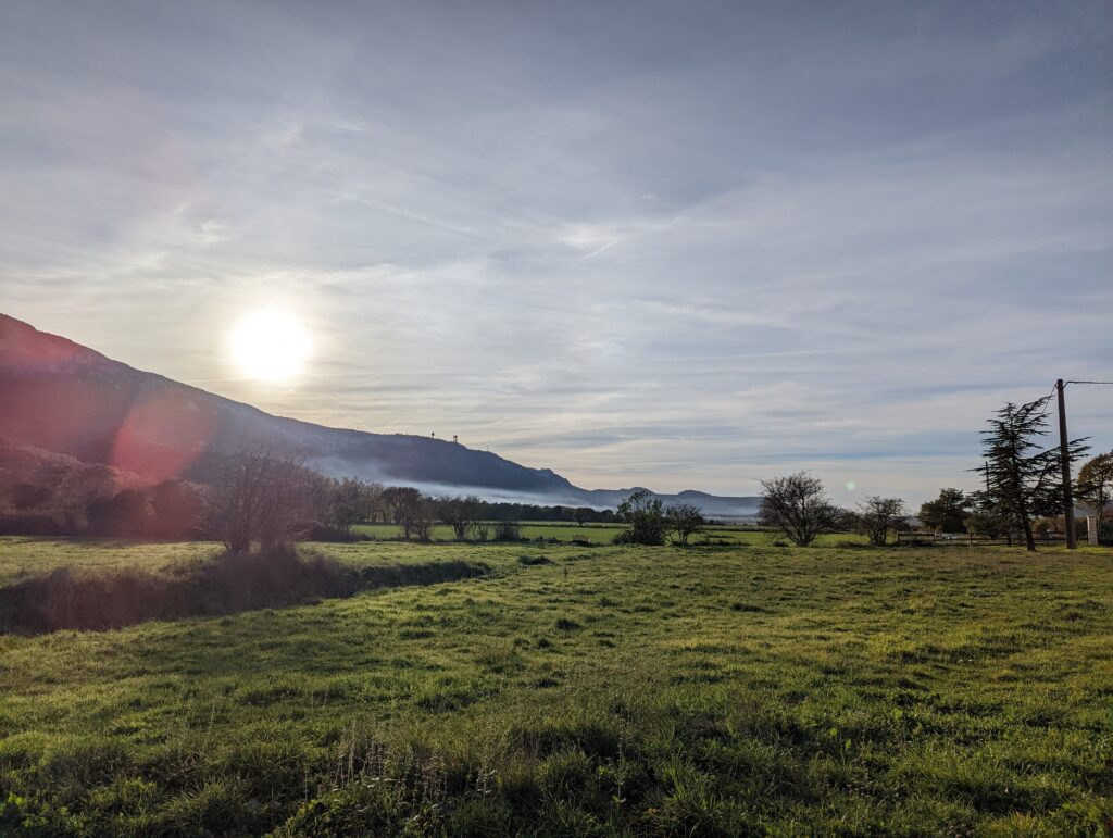L'hiver dans la ste Baume, lieu de recueillement