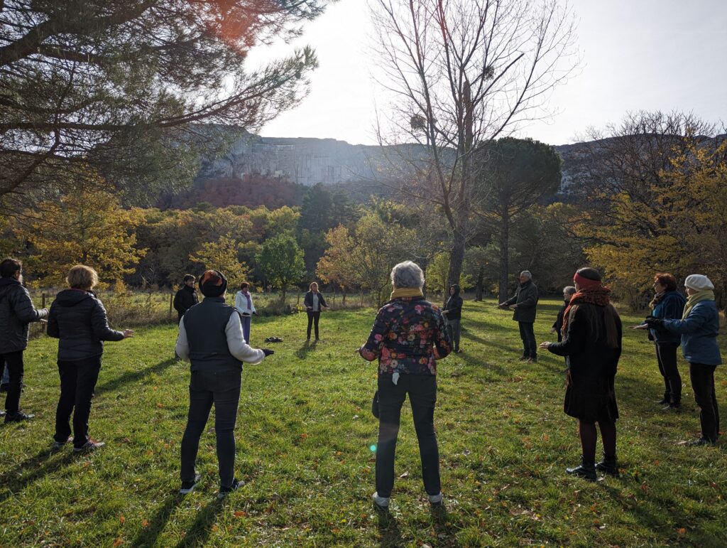 stage de chant avec Lisa Magrini dans le massif de la Ste Baume